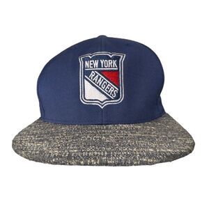 Mitchell & Ness New York Rangers Hockey Snapback Hat Adjustable OS
